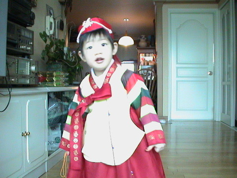 Subin as a child